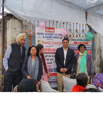 Cervical and Breast Cancer Screening Camp at Sikhtal Free Charitable Dispensary