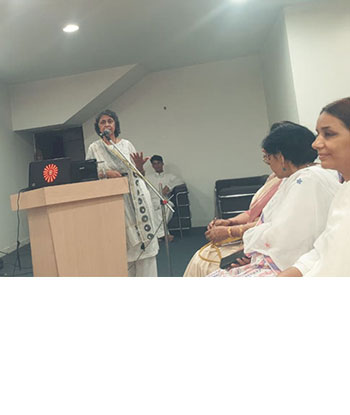 Breast & Cervical awareness program with spiritual organisation of Brahma Kumari in association with GOGS.