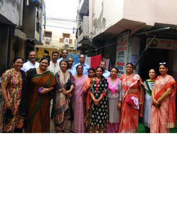 Cervical Cancer Screening and Breast Examination Camp at Sahibabad