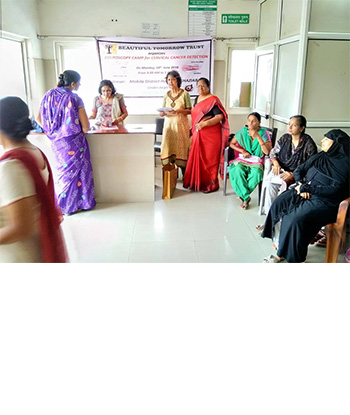 Colposcopy camp for screening of Cancer Cervix