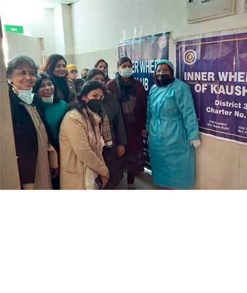 Menstrual Management Awareness Program at Thakur Dwara School.