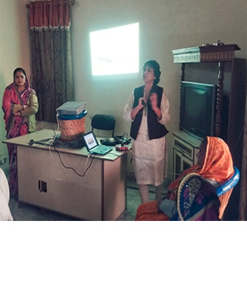 Cancer awareness program at Morta Village