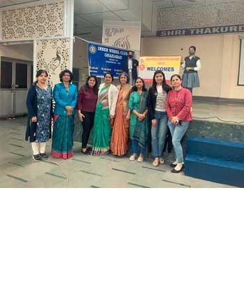 Menstrual Management Awareness Program at Thakur Dwara School.